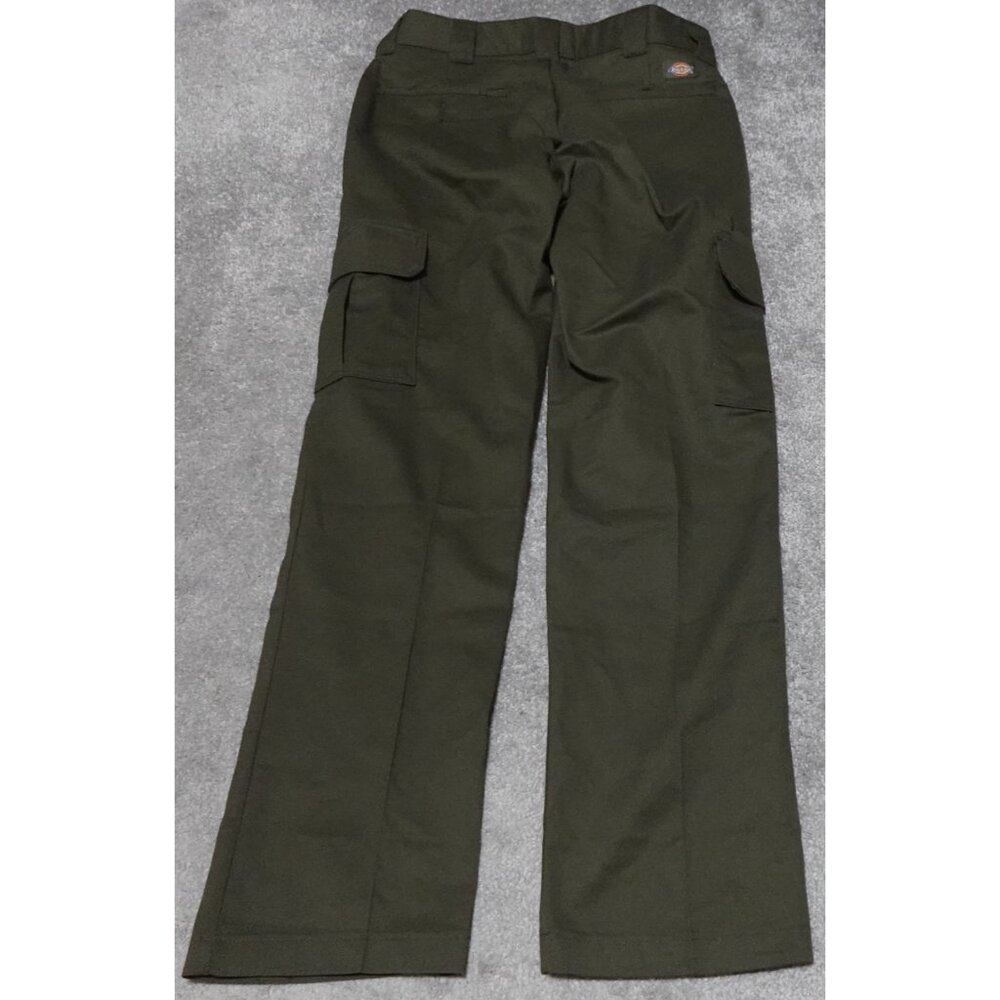 Dickies Flex Slim Straight Pants Men's Size30 x 32 Green Cargo Workwear - Picture 5 of 16